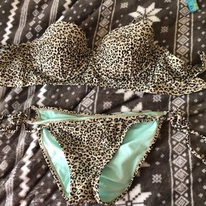 Target cheetah bikini